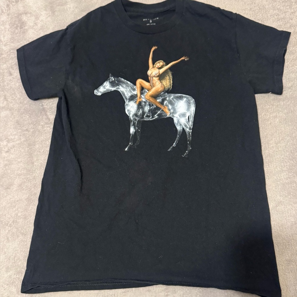 Beyonce Renaissance Tour T Shirt Small RWT 2023 Music Sexy Cowgirl Tee Rare